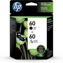 HP 2-Piece Ink Cartridge 60 Black/60 Tricolor
